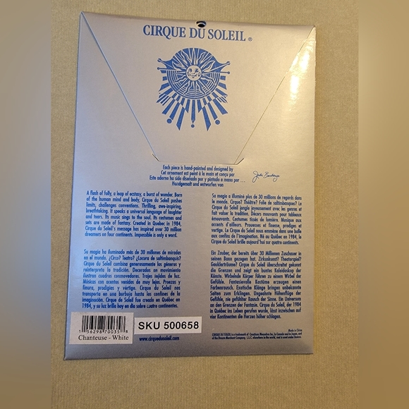 EUC Cirque Du Soleil Ornament "Alegria" - Picture 2 of 4